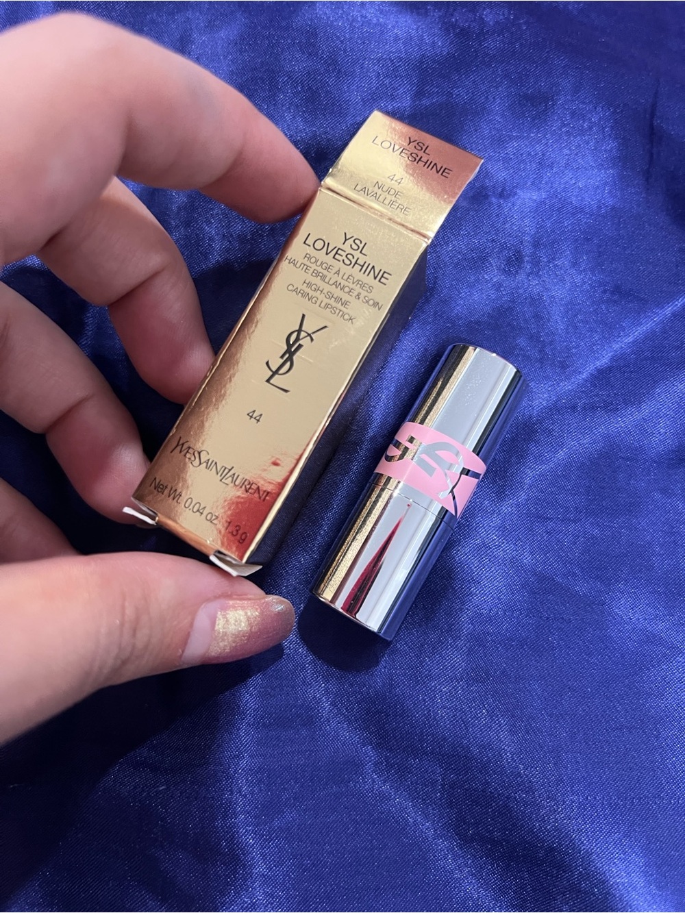 Yves Saint Laurent Loveshine Caring Lipstick - Nude Lavaliere 44 (Pink Accent)
